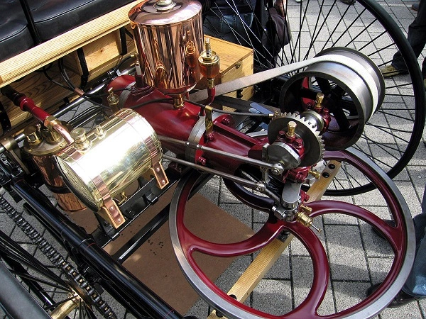 Benz Patent-Motorwagenin moottori